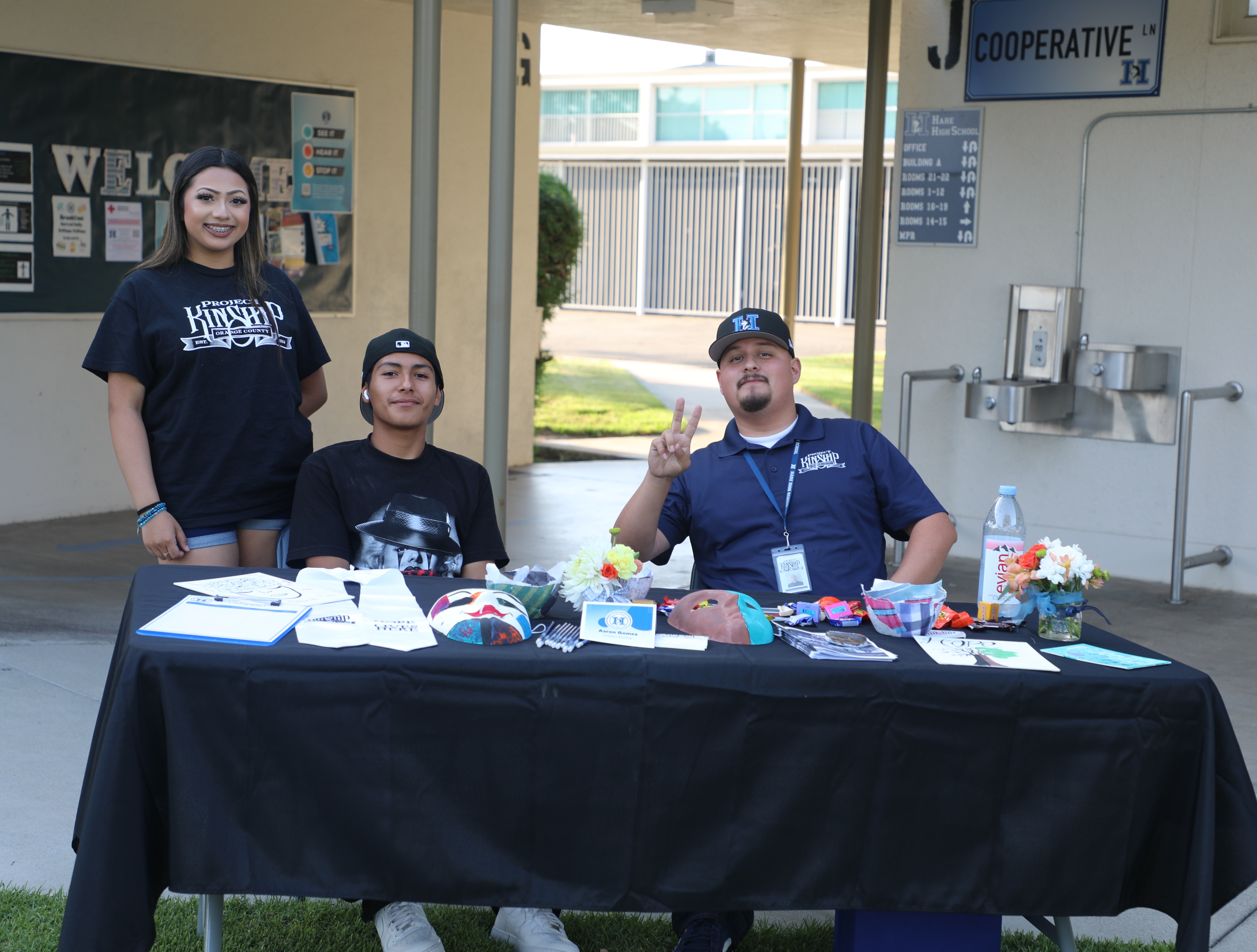 Project Kinship at Back to School Night