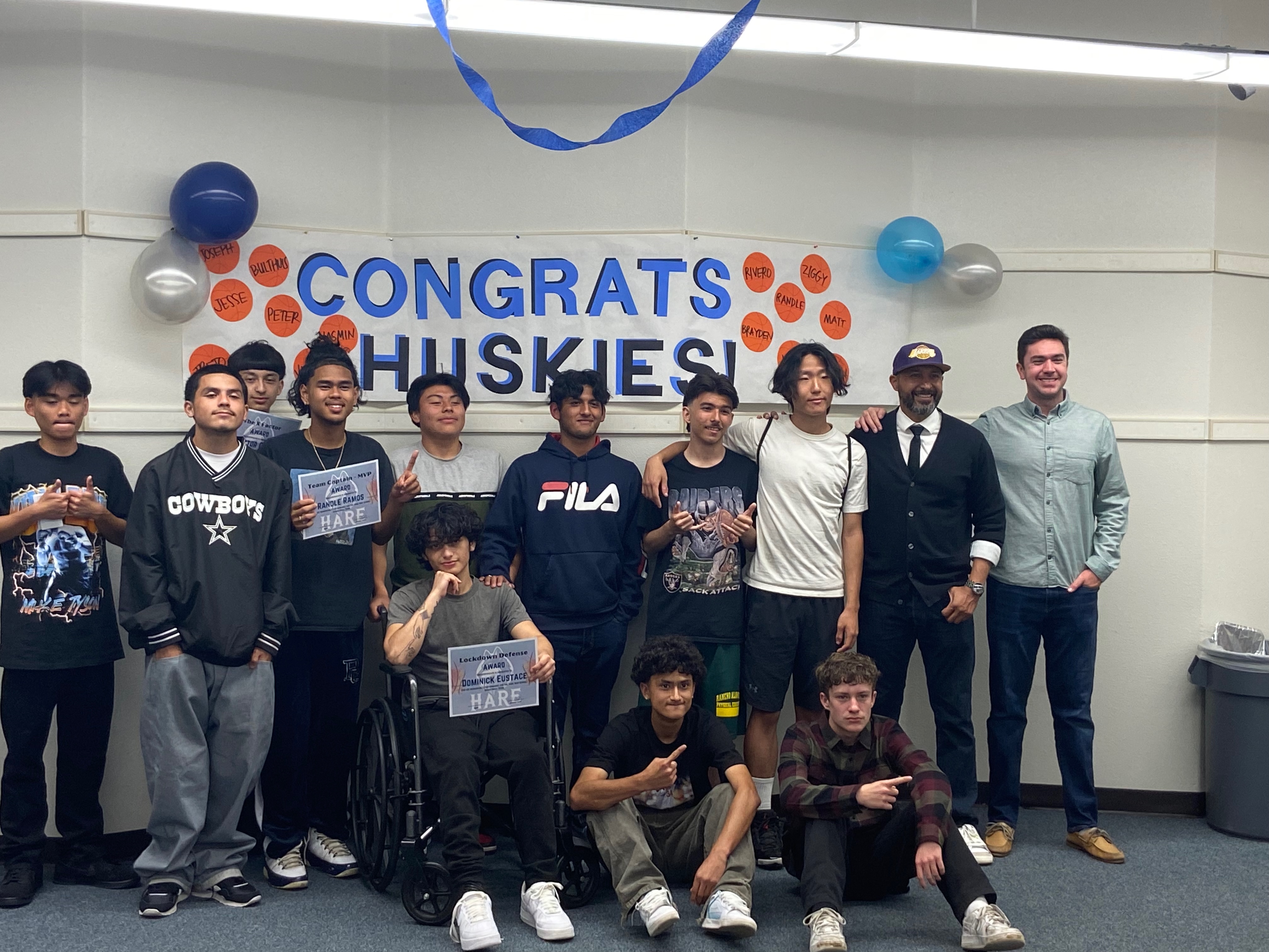 Congrats to Hare basketball team!