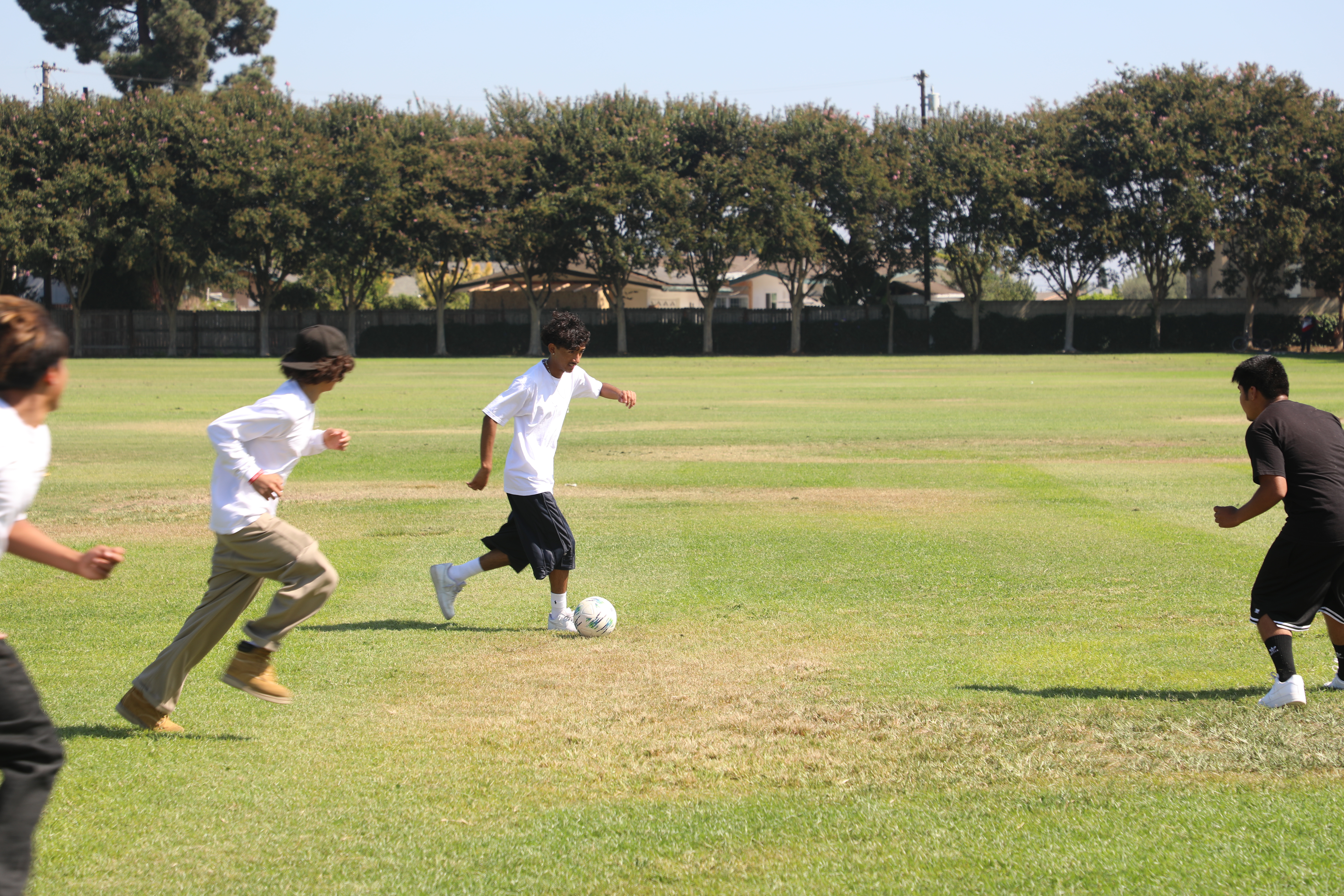 Hare Soccer Game.  Go Huskies!